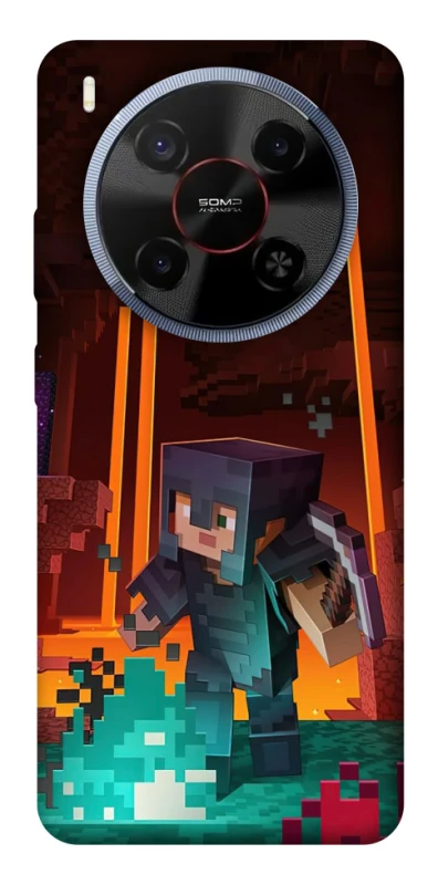Чохол на ZTE Blade V70 Max Minecraft game adventure фото 1 з 1