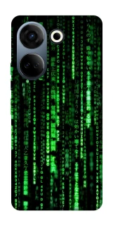 Чехол на TECNO Camon 20 Pro (CK7n) Matrix Code фото 1 Чехол на TECNO Camon 20 Pro (CK7n) Matrix Code фото 1 из 1