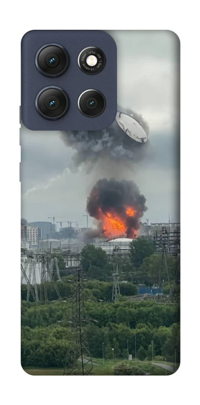Чохол на Motorola Moto G86 Moscow never sleeps ver.4 фото 1 з 1