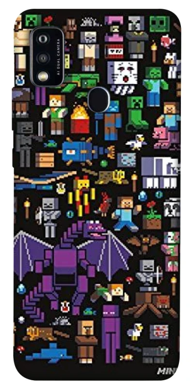 Чохол на ZTE Blade A51 Minecraft v5 фото 1 з 1