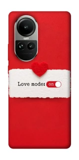 Чохол на Oppo Reno 10 Love Mode ON фото 1 з 2