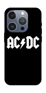 Чохол на Apple iPhone 16 Pro AC/DC logo фото 1 Чохол на Apple iPhone 16 Pro AC/DC logo фото 1 з 1