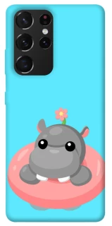 Чехол на Samsung Galaxy S21 Ultra Adopt Me Hippo Floatie фото 1 из 1
