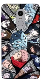 Чехол на Xiaomi Redmi Note 4X / Note 4 (Snapdragon) jujutsu kaisen v4 фото 1 из 1