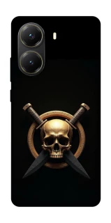 Чехол на Xiaomi Poco X7 Pro Golden Skull фото 1 из 1