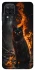 Чехол на Samsung Galaxy A12 Огненный кот фото 1 из 1