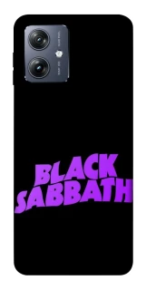 Чохол на Motorola Moto G54 Black Sabbath logo ver.1 фото 1 Чохол на Motorola Moto G54 Black Sabbath logo ver.1 фото 1 з 1