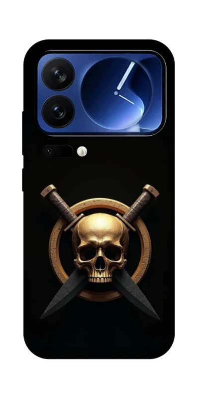 Чохол на Xiaomi 17 Pro Golden Skull фото 1 з 1