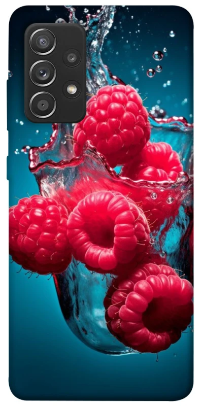 Чохол на Samsung Galaxy A52 4G / A52 5G Малинка у воді фото 1 з 1