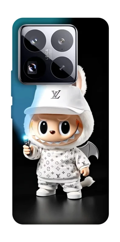 Чехол на Xiaomi 15 Pro Labubu with flashlight ver.1 фото 1 из 1