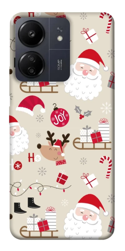 Чохол на Xiaomi Poco C65 Новорічний v1 фото 1 з 1