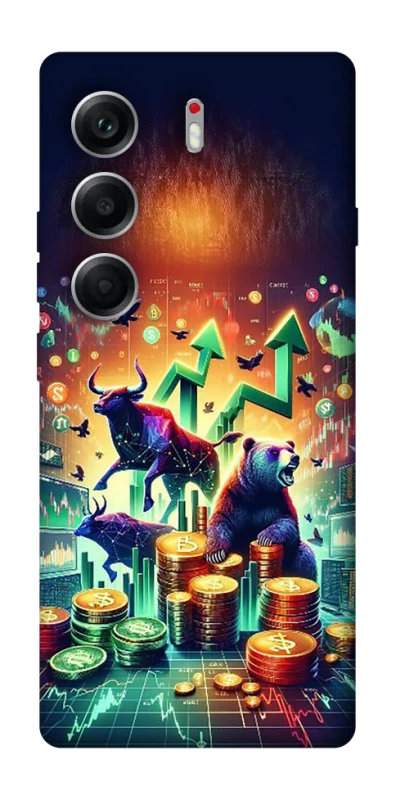 Чехол на Tecno Camon 40 Crypto market фото 1 из 1