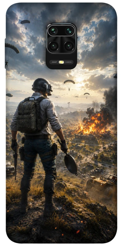Чохол на Xiaomi Redmi Note 9s / Note 9 Pro / Note 9 Pro Max PUBG ver.2 фото 1 з 1
