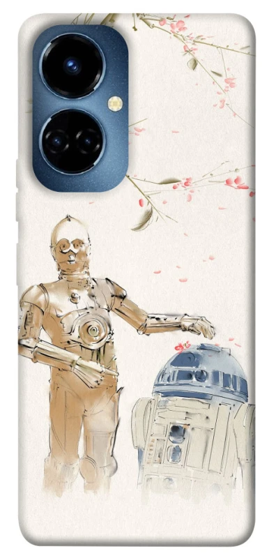 Чохол на TECNO Camon 19 Star Wars robots фото 1 з 1