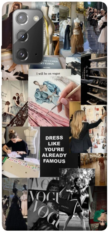 Чехол на Samsung Galaxy Note 20 Fashion collage ver.11 фото 1 из 1