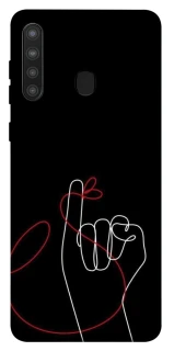 Чохол на Samsung Galaxy A21 Pair romantic theme ver.8 фото 1 з 1