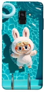 Чехол на Samsung A530 Galaxy A8 (2018) Labubu in the pool ver.2 фото 1 из 1