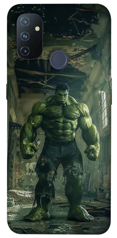 Чохол на OnePlus Nord N100 Angry Hulk фото 1 з 1