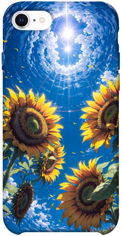 Чехол на Apple iPhone SE (2020) Sunflowers фото 1 из 1