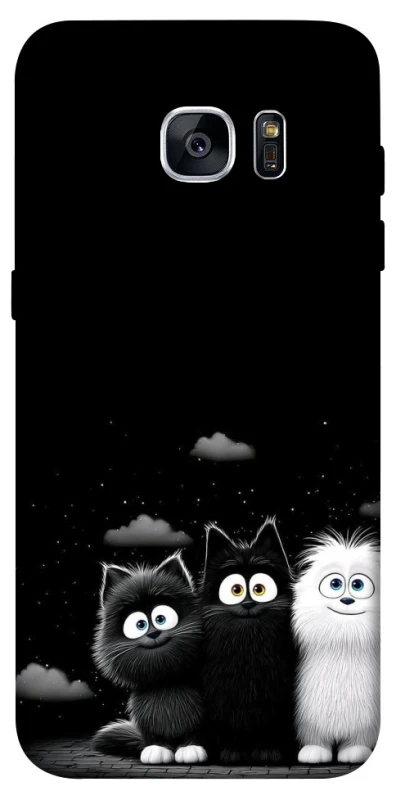 Чехол на Samsung G935F Galaxy S7 Edge Three Cats фото 1 из 1