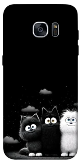 Чехол на Samsung G935F Galaxy S7 Edge Three Cats фото 1 из 1