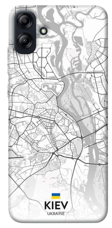 Чехол на Samsung Galaxy A04e Kiev white map фото 1 из 1