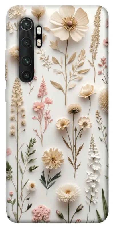 Чехол на Xiaomi Mi Note 10 Lite Floral design ver.1 фото 1 из 1