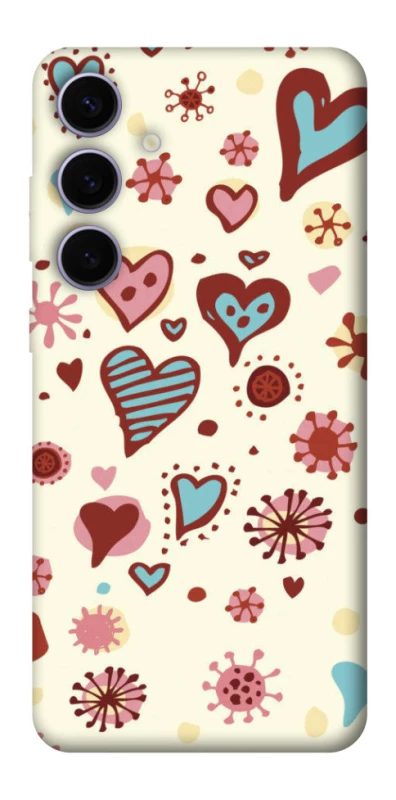 Чохол на Samsung Galaxy S25+ Pretty hearts фото 1 з 1