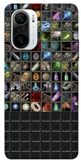 Чохол на Xiaomi Redmi K40 / K40 Pro / K40 Pro+ / Poco F3 Inventory menu ver.2 фото 1 з 1