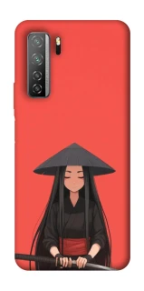 Чехол на Huawei Nova 7 SE Red samurai фото 1 из 1