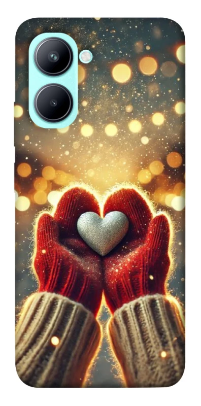 Чехол на Realme C33 Heart in hand фото 1 из 1