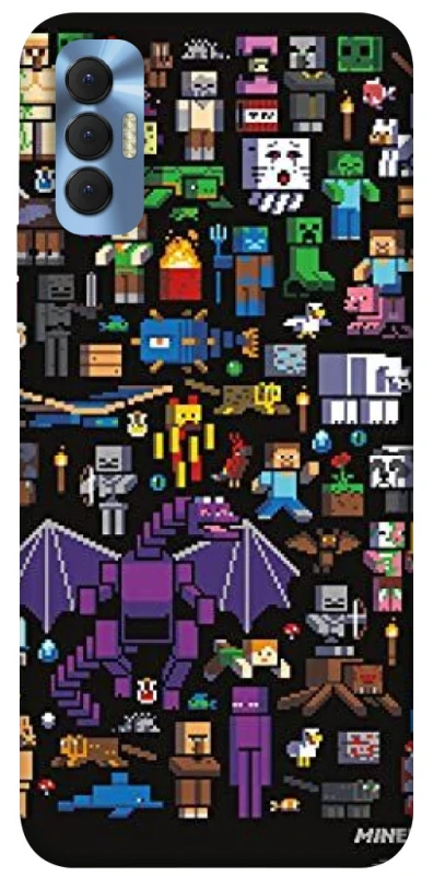 Чохол на TECNO Spark 8P Minecraft v5 фото 1 з 1