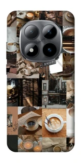 Чохол на Xiaomi Redmi Note 15 Pro 5G Coffee collage ver.3 фото 1 з 1