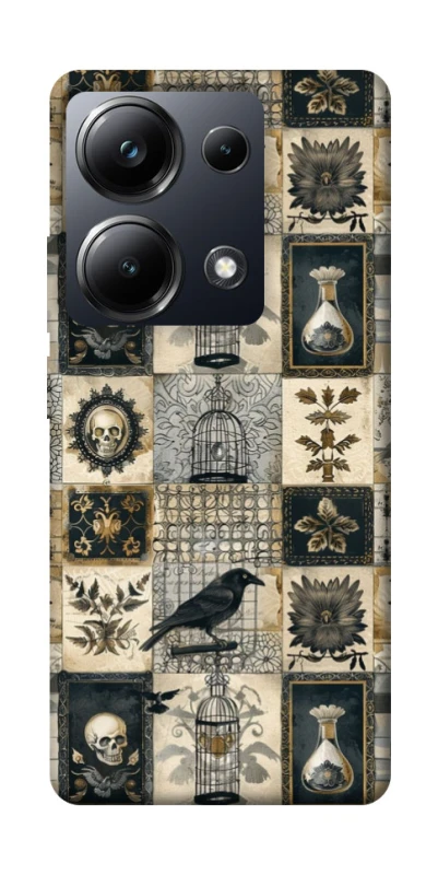 Чохол на Xiaomi Poco M6 Pro 4G Halloween aesthetics ver.2 фото 1 з 1