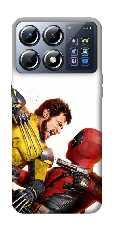 Чехол на Xiaomi POCO X8 Pro Deadpool and Wolverine фото 1 из 1