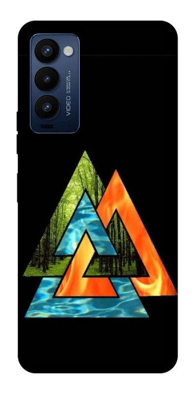 Чехол на TECNO Camon 18 Pro Валькнут v4 фото 1 из 1