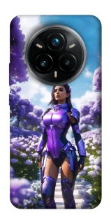 Чехол на Realme 14 Pro+ Cyber space girl ver.4 фото 1 из 1