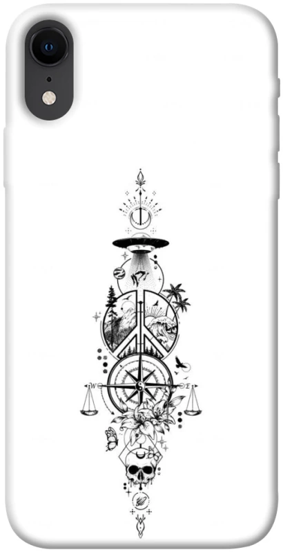 Чехол на Apple iPhone XR (6.1") Tattoo ver.7 фото 1 из 1