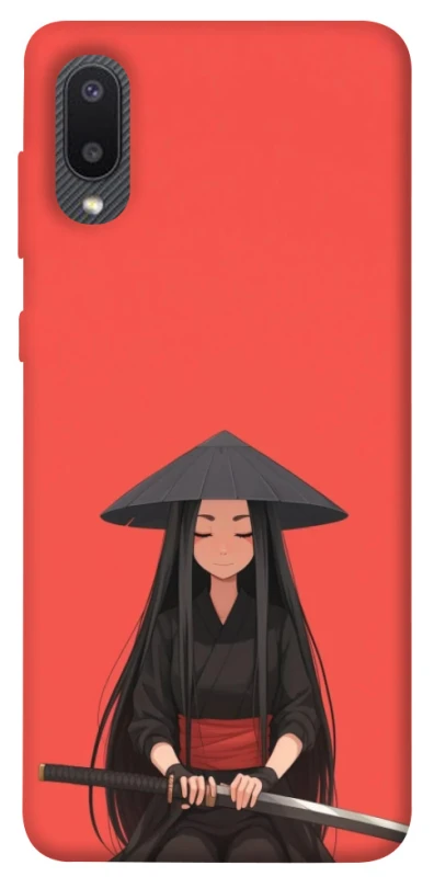 Чехол на Samsung Galaxy A02 Red samurai фото 1 из 1