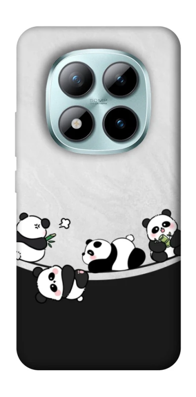 Чохол на Xiaomi Redmi Note 15 Pro+ 5G Four pandas фото 1 з 1