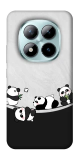 Чехол на Xiaomi Redmi Note 15 Pro+ 5G Four pandas фото 1 из 1