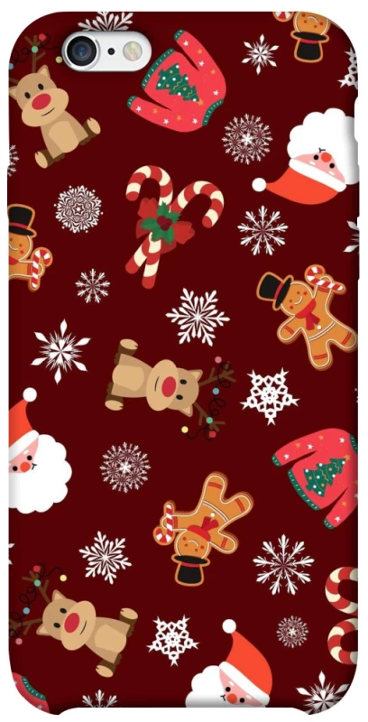 Чохол на Apple iPhone 6/6s (4.7") Новорічний v6 фото 1 з 1