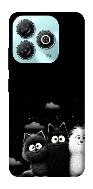 Чехол на ZTE Blade A75 4G Three Cats фото 1 из 1