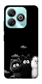Чехол на ZTE Blade A75 4G Three Cats фото 1 из 1