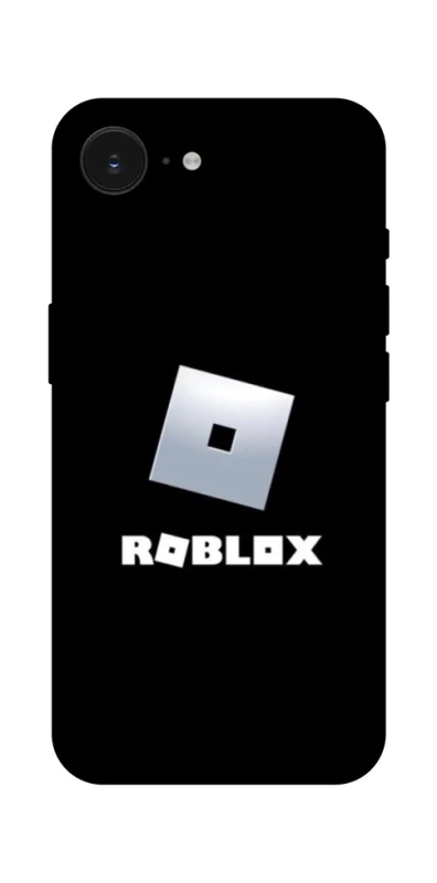 Чохол на Apple iPhone 16e (6.1") Roblox logo black фото 1 з 1