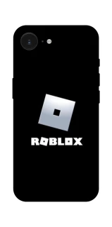 Чохол на Apple iPhone 16e (6.1") Roblox logo black фото 1 з 1