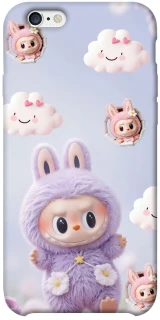 Чохол на Apple iPhone 6/6s plus (5.5") Labubu & clouds фото 1 з 1