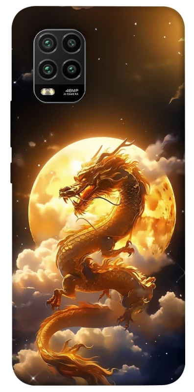 Чехол на Xiaomi Mi 10 Lite Golden Dragon фото 1 из 1