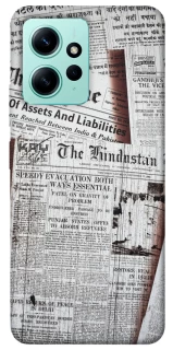 Чехол на Xiaomi Redmi Note 12 4G Газеты фото 1 из 1