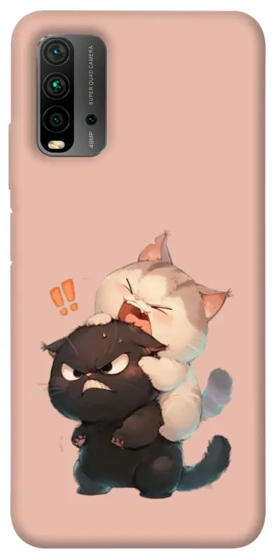 Чохол на Xiaomi Redmi 9T Сat and cat фото 1 з 1